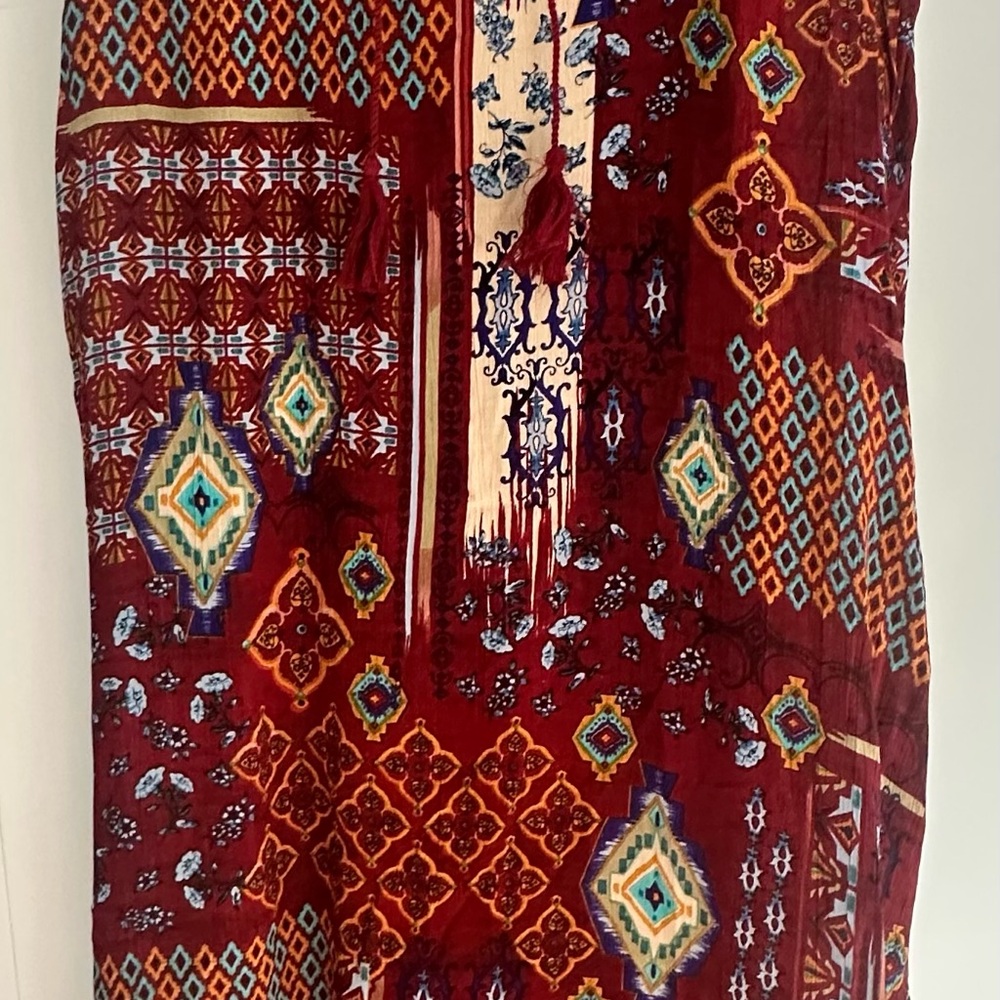 Coldwater Creek Multicolor Patterned Dress